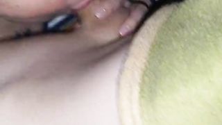 Eye contact struggling facefuck