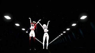MMD R 18 honolulu and Sirius azur lane tandem for making your dick cry and soft 3D hentai