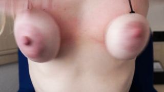 Close up Nipple Play - Very mean Nipple Torture