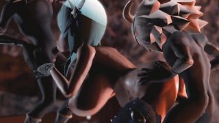 mmd r18 Humiliation Wave Flower Knight Genshin impact eula Lawrence Fuck hard cum hard 3d hentai