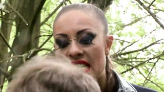 Anal Sadic Submission in the public Park