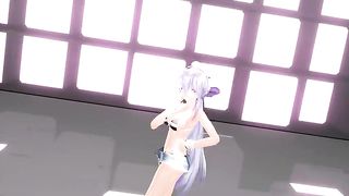 【MMD】KiLLER LADY - With a soft sound Haku【R-18】