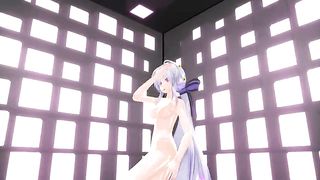【MMD】KiLLER LADY - With a soft sound Haku【R-18】