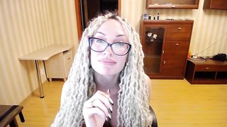 Anal whore instruction for locked up dicklet, Strap On and CEI