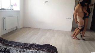 Mistress Nadia and her slave