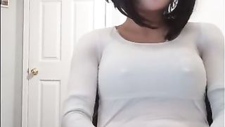 Betty & Miki End! Anime masked girl and your waifu plays with her rubber body! Shy kigurumi pussy!