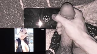 Angela White Has Big Bouncing Boobs and I Love Them Cum Tribute