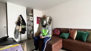 REAL SEX | I ask the DELIVERY GUY to fuck me and cum in my face