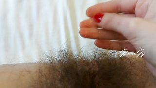 dirty talk during masturbation,dildo squirt,very hairy wet cunt. horny milf intense orgasms GinnaGg