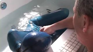 Ashely R Water Bondage P2