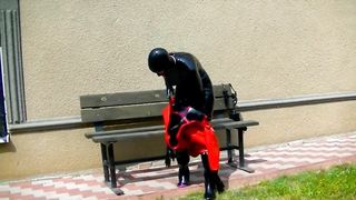 Wearing Latex Outdoors