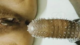 Desi village wife ko special Condom laga ke patni ke chaudi
