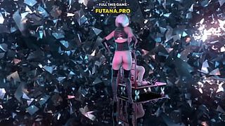 3D Anal Futa and Deepthroat BlowJob for Slave-Bitch - Animated Dickgirl Fucks bound Girl