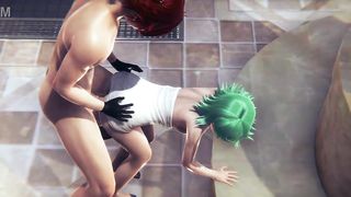 One punch man - Tatsumaki blowjob and anal - Japanese Asian Manga Anime Film Game Porn