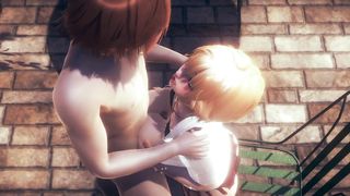 Hentai Uncensored 3D - Mari Boobjob and Fucked - Japanese Asian Manga Anime Film Game Porn