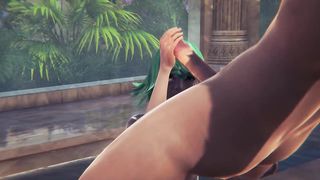 One punch man - Tatsumaki handjob and fucked - Japanese Asian Manga Anime Film Game Porn