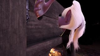 Orc Has his way with his Elf Prisoner | 3D Hentai