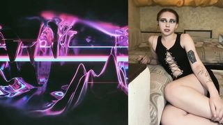 Girl watching porn ballbusting / beastscage & homemade ballbusting