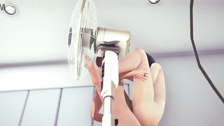 Shingeki No Kyojin Hentai - Mikasa sucking and anal with creampie - titans - Japanese Asian Manga Anime Film Game Porn