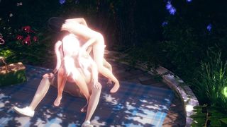 Two Sexy Hentai - woman having sex in a threesome - Japanese Asian Manga Anime Film Game Porn