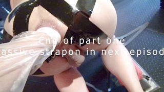 Gis61, Female domintation, anal fisting, close up, long anal dildo