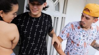 STEPBROTHER COME, WHY DON'T YOU PUT ME TO SUCK COCK WITH YOUR FRIEND?