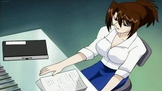 Big tits girl fuck in college (Uncensored Hentai)