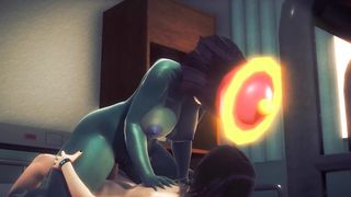 Darkstalkers Hentai - LeiLei Hard sex - Japanese Asian Manga Anime Film Game Porn