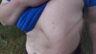 Hard tit slapping + much more, X-Mas try not to cum challenge