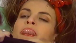 Tori Welles fucks while Tamara Lee watches, upscaled to 4K