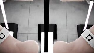 Yang Doggystyle Training Machine Testing Facility Episode 1 - DV8 - White Hair Color Edit Smixix