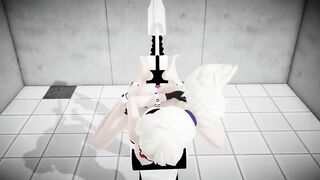 Yang Doggystyle Training Machine Testing Facility Episode 1 - DV8 - White Hair Color Edit Smixix