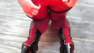 Worship My Juicy Latex Ass Domina Katrix