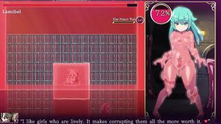 Mage Kanade's Futanari Dungeon Quest - The slime girl fight all erotic animations