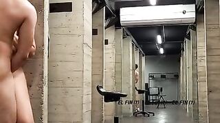 I use the dressing room of the clothing store where I work to fuck my boss