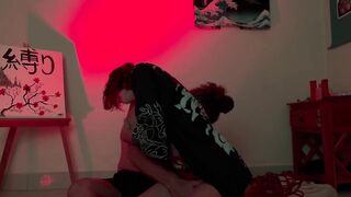 Romantic shibari with sensual sexy girl