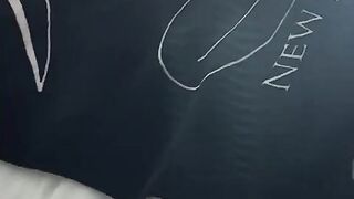 Anal queen caught and daddy spanked for sending pussy pics to another man