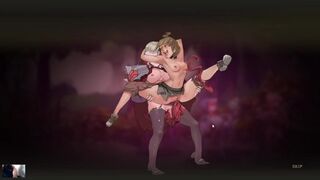 Jessika's Curse - The sorcerer is fucking all my girls with a strapon lesbian hentai