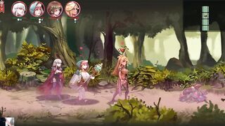 Jessika's Curse - The sorcerer is fucking all my girls with a strapon lesbian hentai