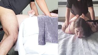 Whore is used and treated as a sex slave, behaving like a docile servant