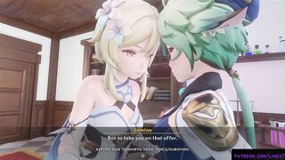 Amazing Futanari tender Lesbian Sex