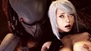 This fidget constantly gets adventures on her ass. 3d Anal deep fucking