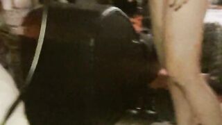 Lesbian bdsm Mistress throat fuck her Slut Slave- Kinkydollxxxx