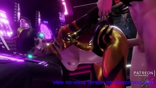 Compilation of high realistic sfm porn 3d animated