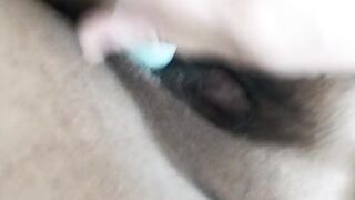 masturbating and giving you a Christmas present POV