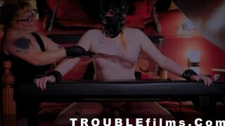 Courtney Trouble Has Chelsea Poe in a Blind Bound Predicament