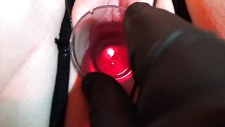 Lady Shock - Wax in pussy