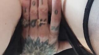 Verbal Domination pegging femdom sissy training Dominatrix Mistress face sitting POV tattooed model