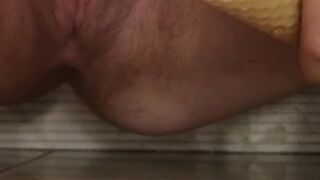 Torturing my cunt with candle compilation