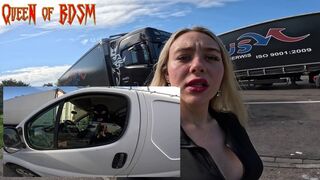 Domina stellt Amazon Prime Typ zur Rede